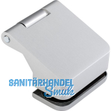 DORMA-Glas T�rband Fl�gelteil Junior Office 11.238, 38,5 mm, silber eloxiert