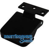 DORMA-Glas T�rband m.Rahmenteil Junior Office 11.239,Glas 8-10mm,schwarz matt