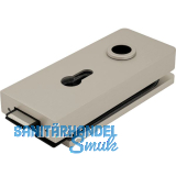 Schloss Studio 1121 PZ mit Wechsel, Glas 8 mm, Alu Edelstahl-Effekt (10.148)