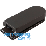 Gegenkasten Studio Rondo 10.220, Aluminium schwarz matt RAL 9005