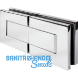 DORMA-Glas Duscht�rband MORANO S1 180� Glas-Glas, Messing glanzverchromt