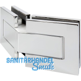 DORMA-Glas Duscht�rband MORANO S1 135� Glas-Glas, Messing glanzverchromt