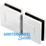 DORMA-Glas Duscht�rband TANORA S1 180� Glas-Glas, Messing glanzverchromt