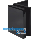 DORMA-Glas Winkelverbinder 90� Glas-Wand MORANO S1,S1XL/TANORA S1,S2, schwarz
