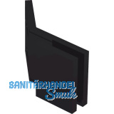 DORMA-Glas Winkelverbinder 135�Glas-Wand MORANO S1,S1XL/TANORA S1,S2,schwarz