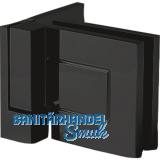 DORMA-Glas Duscht�rband TANORA S2 90� Glas-Wand, links, Messing schwarz matt