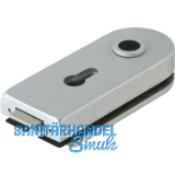 Schloss Studio Rondo PZ mit Wechsel, Glas 8 mm, silber eloxiert (10.202)