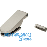 DORMA-Glas T�rband Fl�gelteil Studio Rondo 10.230, Glas 8 mm, Edelstahl-Effekt