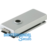 Schloss Studio Classic unversperrbar, Glas 8 mm, silber eloxiert (10.002)