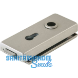 Schloss Studio Classic PZ m. Wechsel, Glas 8 mm, Edelstahl-Effekt (10.003)