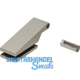 DORMA-Glas Bandoberteil mit H�lse Studio Classic 10.021, Edelstahl-Effekt