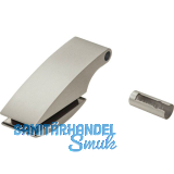 DORMA-Glas T�rband Fl�gelteil Studio Arcos 24.230, Glas 8 mm, Edelstahl-Effekt