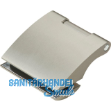 DORMA-Glas T�rband Fl�gelteil Arcos Office 25.230, Glas 8-10 mm,Edelstahl-Effekt