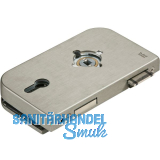 Schloss Junior Office PZ m. Wechsel, links, Edelstahl-Effekt (11.200)