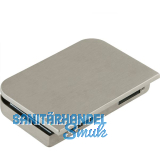 Gegenkasten Junior Office 11.207, rechts, Aluminium Edelstahl-Effekt