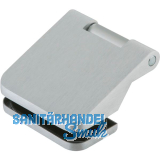 DORMA-Glas T�rband Fl�gelteil Junior Office 11.230, 38,5 mm, silber eloxiert