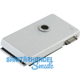 Schloss JUNIOR OFFICE CLASSIC unversperrt, links,silber eloxiert (11.284)