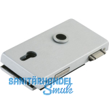 Schloss JUNIOR OFFICE CLASSIC PZ mit Wechsel, links,silber eloxiert(11.280)