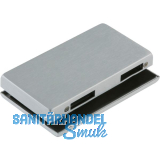 Gegenkasten Junior Office 11.286, links, Aluminium silber eloxiert