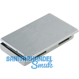 Gegenkasten Junior Office 11.287, rechts, Aluminium silber-eloxiert