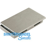 Gegenkasten Junior Office 11.287, rechts, Aluminium Edelstahl-Effekt