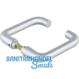 DORMA-Glas Dr�ckerpaar 10.301, 8 mm, silber eloxiert