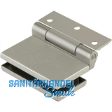 DORMA-Glas T�rband m. Rahmenteil Junior Office Classic 12.091, Edelstahl-Effekt