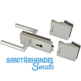 Beschlagsgarnitur Classic PZ, Aluminium Edelstahl-Effekt