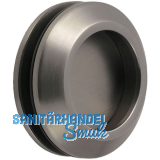 KWS Schiebet�rmuschelpaar 5250 rund, Glasst�rke 8 - 13 mm, Edelstahl-Effekt