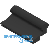 Dichtung AL-EPDM-B, Glasst�rke 8, 10 und 12 mm, Kunststoff schwarz