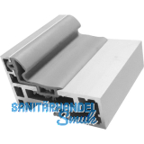 Zargenprofil AL-Basis-D silber eloxiert