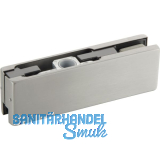 DORMA-Glas Oberer Eckbeschlag PT 20, silber eloxiert (03.110)