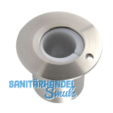 DORMA-Glas Bodenbuchse verstellbar, 05.194, Messing verzinkt