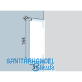 DORMA-Glas Gegenkasten GK 50 f�r Mittel und Eckschloss, silber eloxiert 03.224