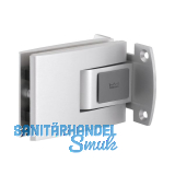 Pendelt�rbeschlag Tensor Glas-Wand, Feststellpunkt 90�,Aluminium silber eloxiert