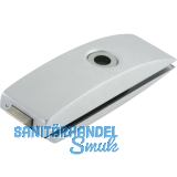 Schloss Studio ARCOS unversperrbar, Glas 8 mm, silber eloxiert (24.200)