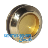 KWS Schiebet�rmuschelpaar 5250 rund, Glasst�rke 8 - 13 mm, Messing poliert