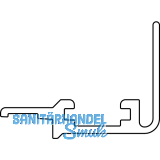 HAUTAU ATRIUM Halteschiene H13 Standard, L=5220 mm, braun