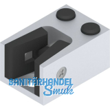 HELM Anschlagpuffer unten Glas 8-12,76 mm Aluminium silber