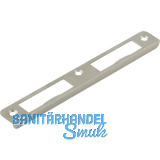 Winkelschlie�blech 11.313, Falztiefe 24 mm, Messing vernickelt matt