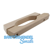 DORMAKABA Saunabeschlag-Holzgriffset Abachi-Holz (13.005)