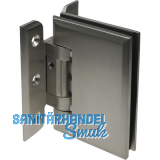Pendelt�rbeschlag Chalet-PT Glas-Wand m. Feststell. 90�, Edelstahl-Effekt