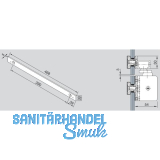 DORMAKABA Oberlichtbefestigung Gleitschiene TS 92, silber