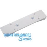 DORMAKABA Befestigungsplatte Glas/Glas TS 92, silber (12.334)