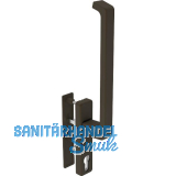 GU-966 PSK mZ Drehgriffgarnitur DIRIGENT innen, mit PZ, dunkelbraun