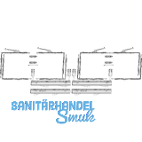 MACO SKB-Z Grundkarton, Schema C, 200 kg, Versatz 9 mm, silber (465373)