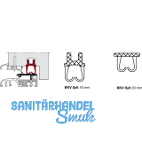 Auflaufdichtung Sylt, 20 mm, schwarz zu 4 Meter