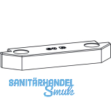 GU-966 PSK Rastplatte, Eurofalz 20x8 mm, 9V, Zink silber