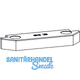 GU-966 PSK Rastplatte, Eurofalz 24x8 mm, 13V, Zink silber