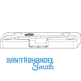 MACO PAS Spaltl�ftungsschlie�teil Falzluft 12 mm Eurofalz 30 mm 13V links